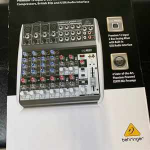 BEHRINGER, 12 XENYX 1202FX, 3-pin XLR, Black